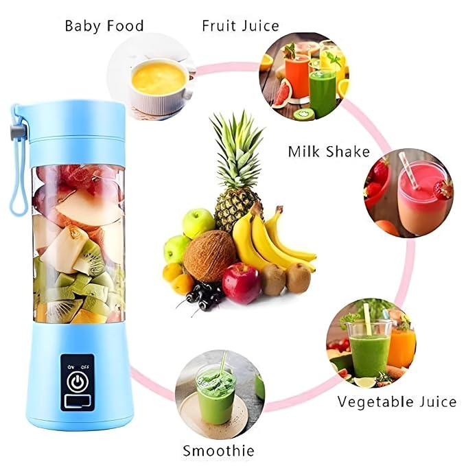 USB rechargeable mini juicer blender