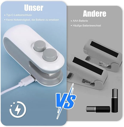 Rechargeable bag Sealer & Cutter