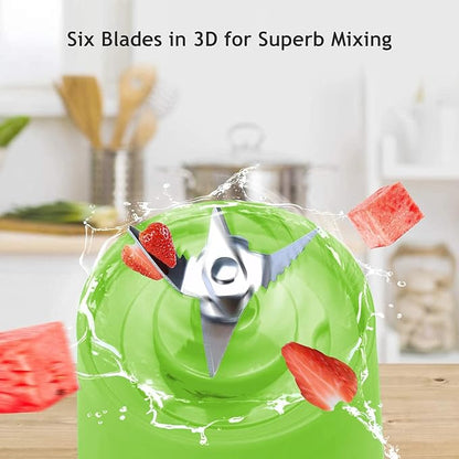 USB rechargeable mini juicer blender
